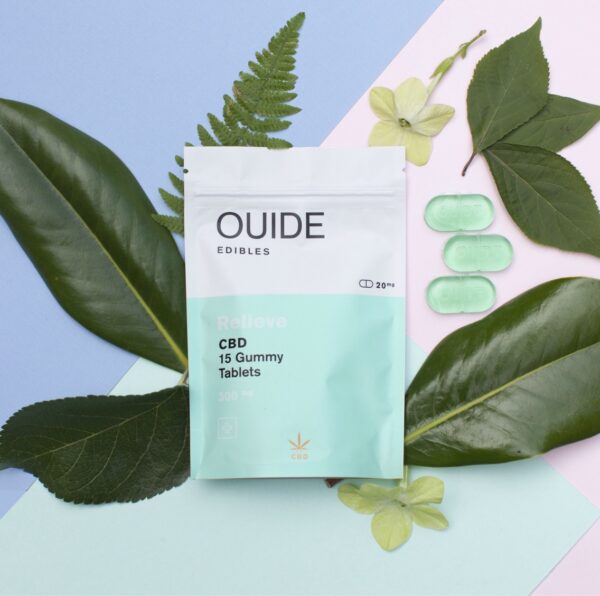 Ouide Edibles – Relieve – CBD gummies 300mg | Cheapweed.io Canada
