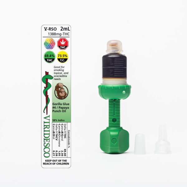 Viridesco – THC / RSO – Gorilla Punch – 2ml | Cheapweed.io Canada