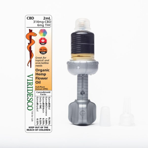 Viridesco – Organic Hemp Flower Oil – 2ml CBD | Cheapweed.io Canada