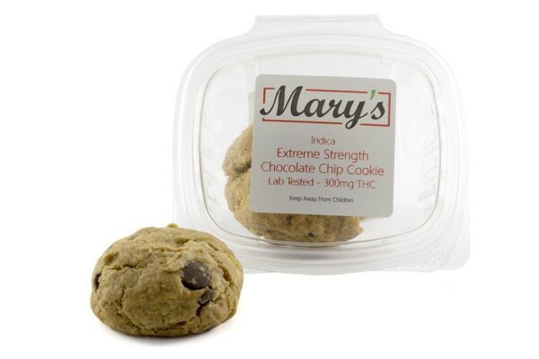 Mary’s Medibles – Extreme Strength Chocolate Chip Cookie – 300mg THC (Indica) | Cheapweed.io Canada