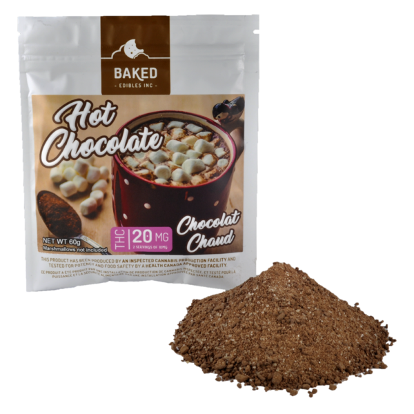 Baked Edibles – Hot Chocolate 20mg THC | Cheapweed.io Canada
