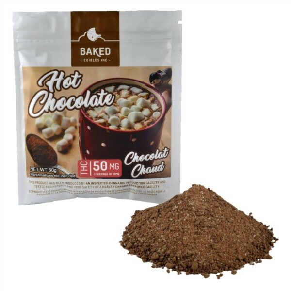 Baked Edibles – Hot Chocolate 50mg THC | Cheapweed.io Canada