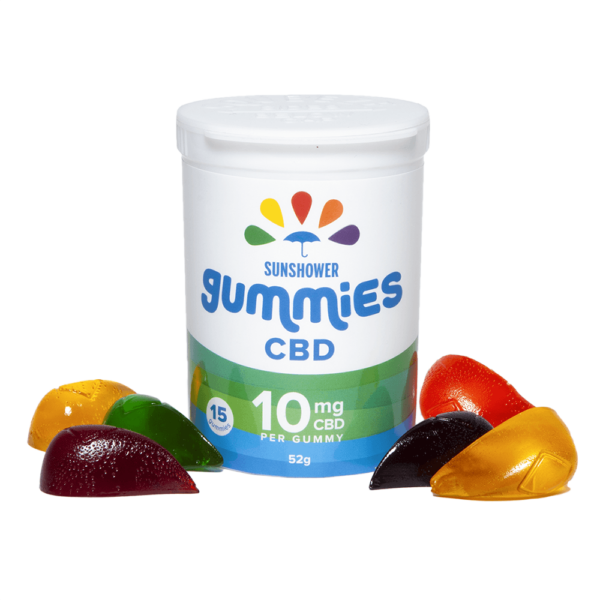 Baked Edibles – Sunshower Gummies CBD – 10mg | Cheapweed.io Canada