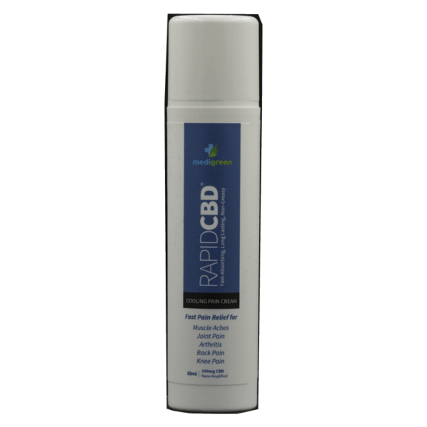 Medigreen Rapid CBD – Cooling Pain Cream | Cheapweed.io Canada