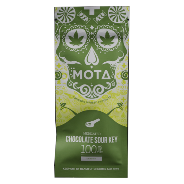 MOTA Edibles – Chocolate Sour Key – 100mg THC | Cheapweed.io Canada