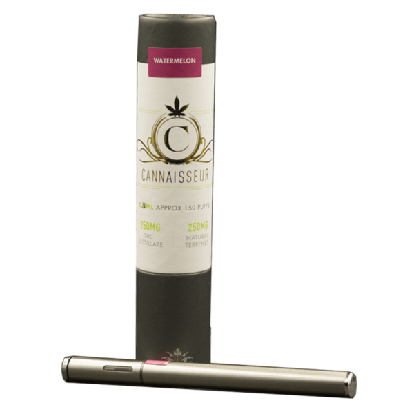 Cannaisseur – Disposable THC Distillate Pen – Watermelon 0.3ml | Cheapweed.io Canada
