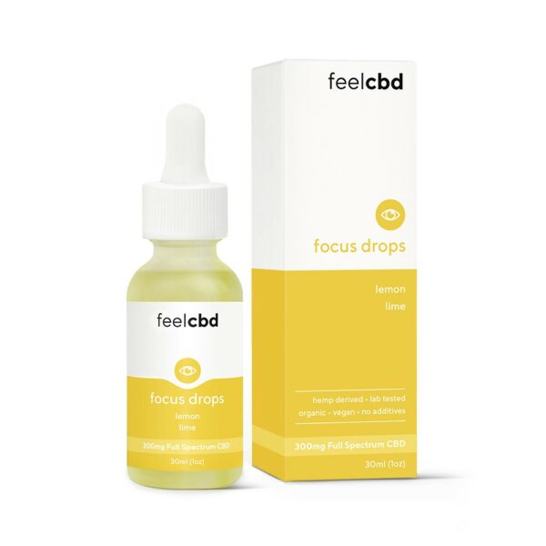 FeelCBD – Focus Drops – CBD Tincture 300mg | Cheapweed.io Canada