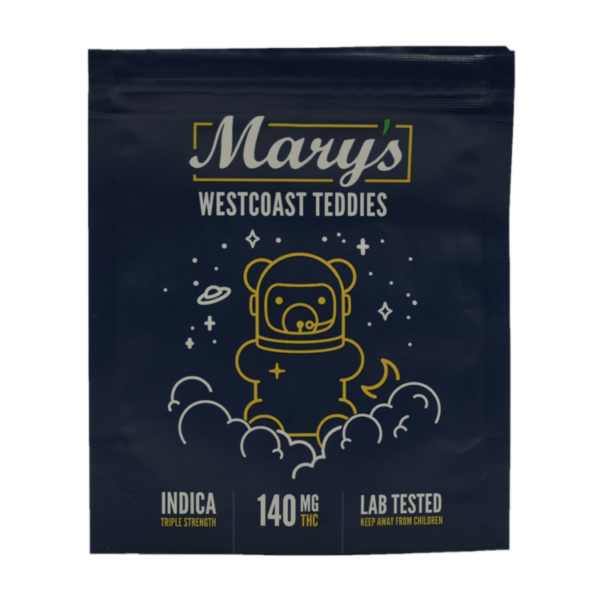 Mary’s Medibles – Westcoast Teddies – Triple Strength – 140mg | Cheapweed.io Canada