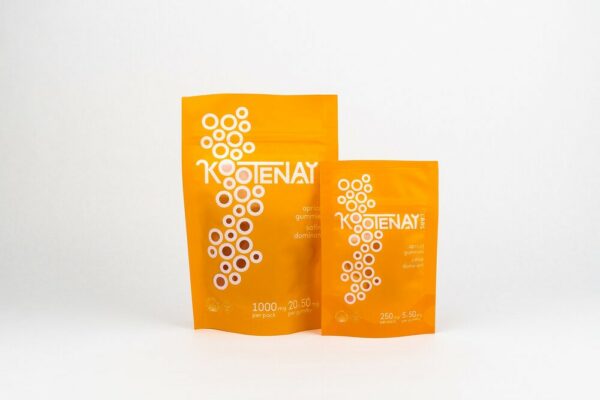 Kootenay Labs – Sativa Gummies – Apricot – 250mg THC | Cheapweed.io Canada
