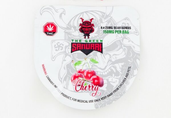 The Green Samurai – Cherry Gummies – 150mg | Cheapweed.io Canada