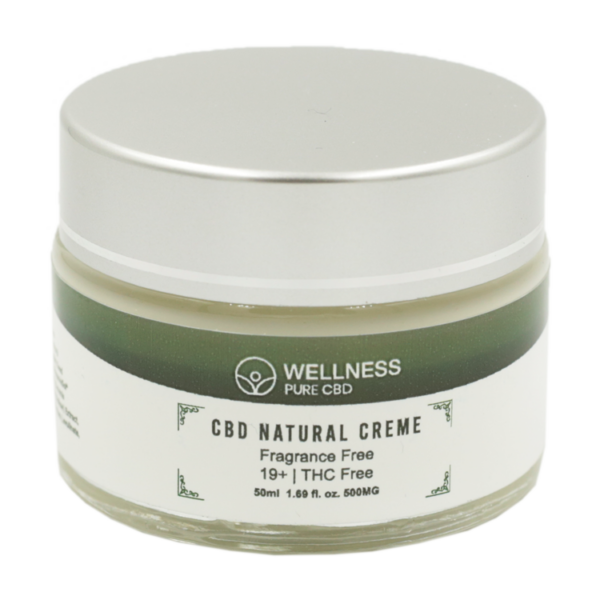 Wellness Pure CBD – Natural Creme – 500mg | Cheapweed.io Canada