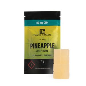 Twisted Extracts – Pineapple Jelly Bombs – CBD | Cheapweed.io Canada