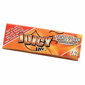 Juicy Jay’s – Hemp Papers (1.25″) – Peaches & Cream | Cheapweed.io Canada