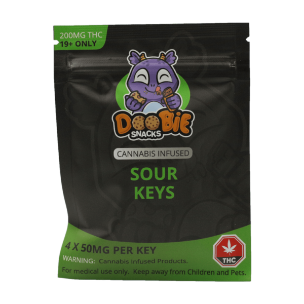 Doobie Snacks – CBD Sour Gummy Bears – 150mg CBD | Cheapweed.io Canada