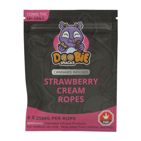 Doobie Snacks – Blue Raspberry – 200mg THC | Cheapweed.io Canada
