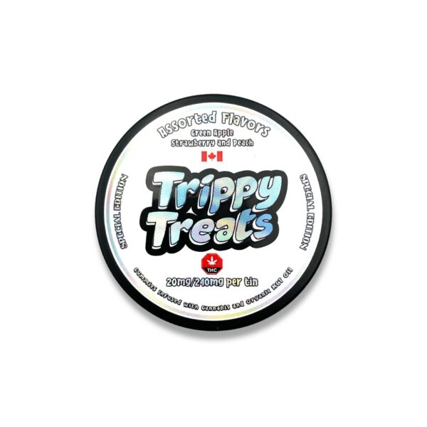 Trippy Treats – Assorted Flavour Gummies – 400mg THC | Cheapweed.io Canada