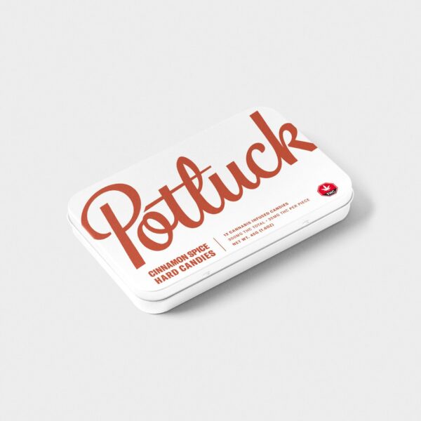 Potluck – Hard Candy – Cinnamon Spice – 300mg THC | Cheapweed.io Canada