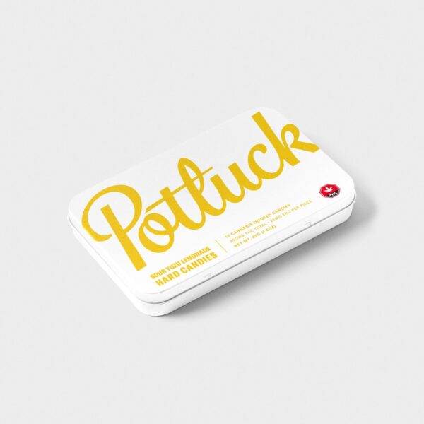 Potluck – Hard Candy – Sour Yuzu Lemonade – 300mg THC | Cheapweed.io Canada