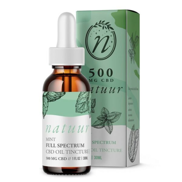 Natuur – Full Spectrum CBD Oil Tincture – Mint | Cheapweed.io Canada