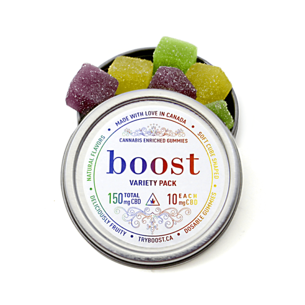 Boost – CBD Variety Pack Gummies – 150mg | Cheapweed.io Canada
