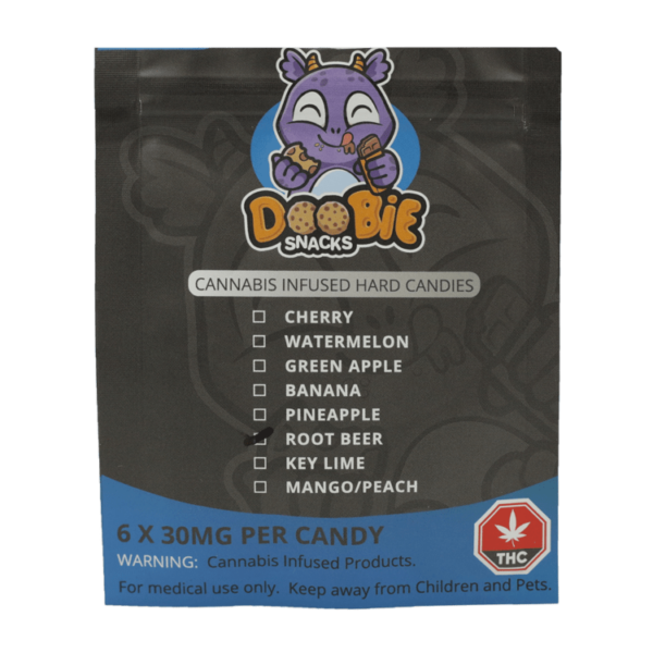 Doobie Snacks – Hard Candies – 180mg THC | Cheapweed.io Canada
