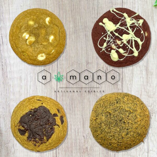 Amano Edibles – Cookies – 200mg | Cheapweed.io Canada