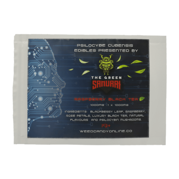The Green Samurai – Raspberry Black Tea – 1000mg | Cheapweed.io Canada